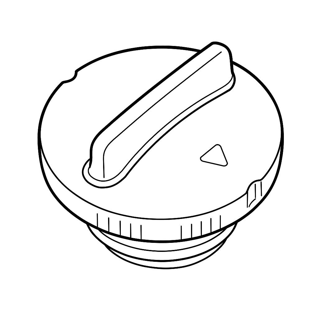 Bouchon de Réservoir d'Essence - Pièce d'Origine